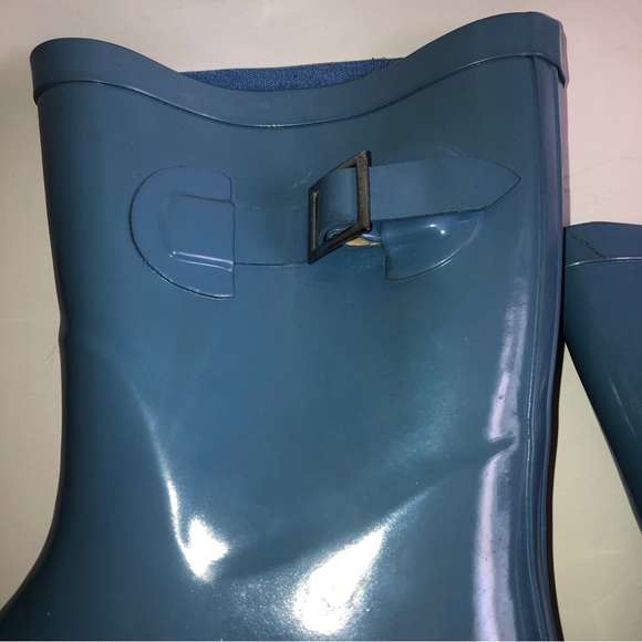 Sz 10 Magellan Periwinkle Blue Short Rain Boots - Picture 6 of 10